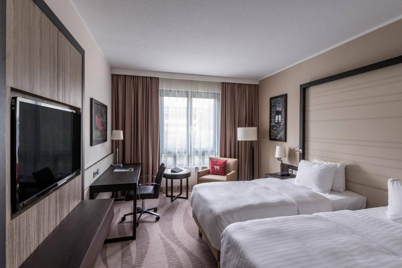 Munich Airport Marriott Hotel Freising Dış mekan fotoğraf