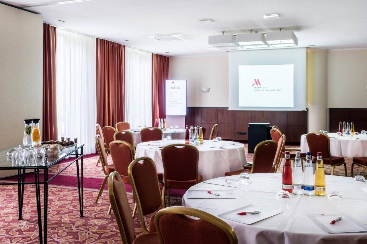 Munich Airport Marriott Hotel Freising Dış mekan fotoğraf