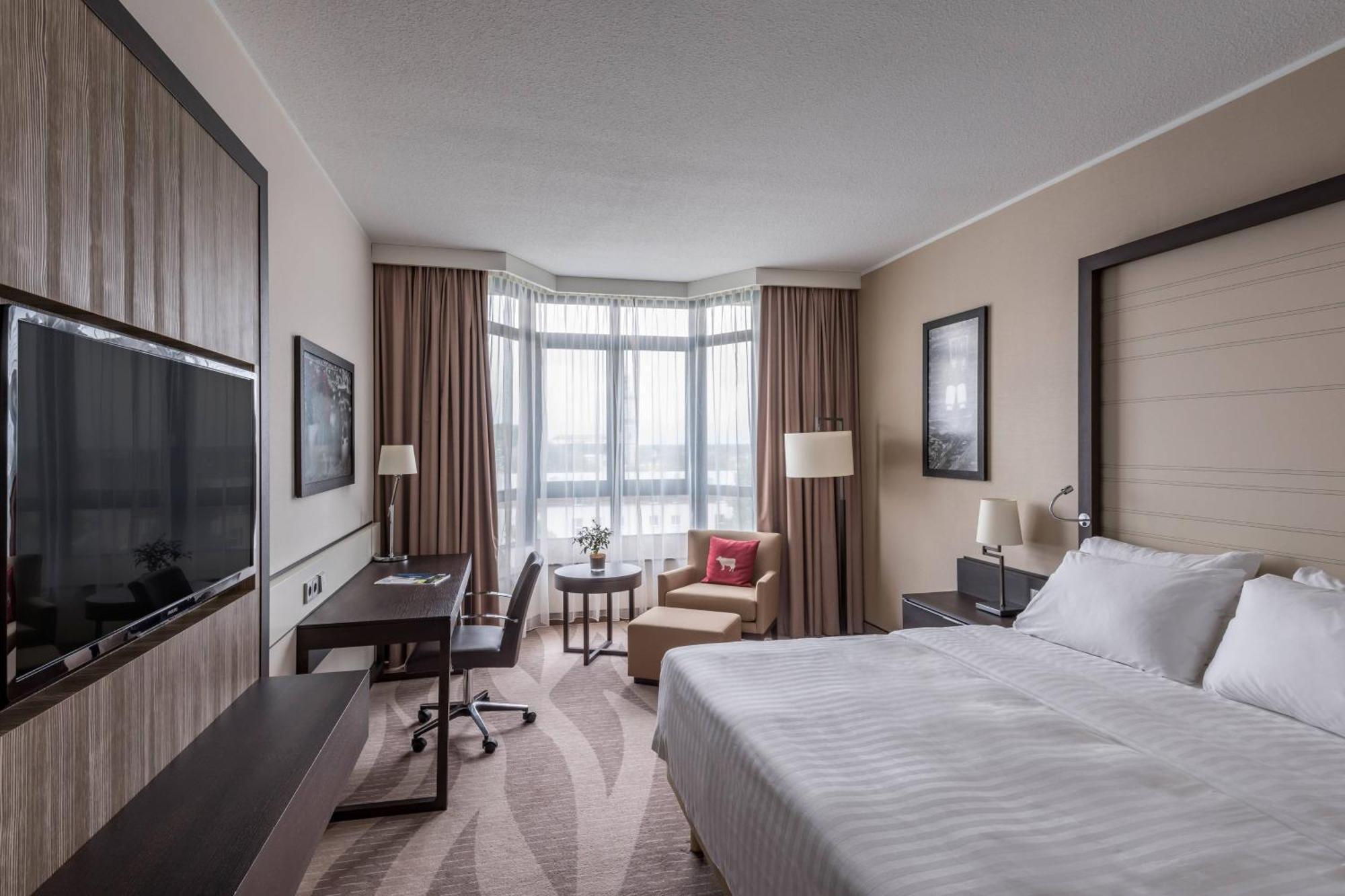 Munich Airport Marriott Hotel Freising Dış mekan fotoğraf