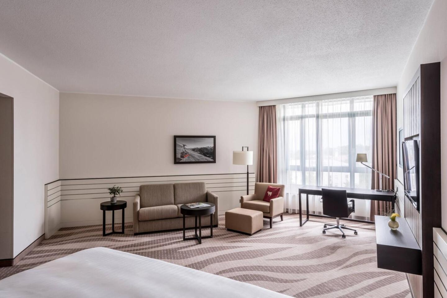 Munich Airport Marriott Hotel Freising Dış mekan fotoğraf